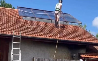 Faut-il s’attacher pour monter sur un toit