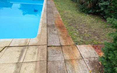 Comment enlever les traces de rouille sur une terrasse